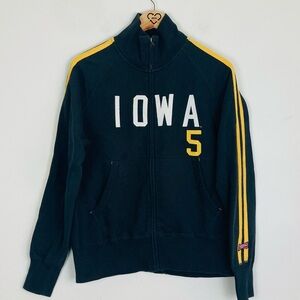 University of Iowa Tailgate retro University of Iowa zip up sweatshirt. Small